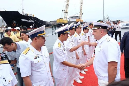 Корабли ВМФ России зашли в порт города Дананг с дружеским визитом - ảnh 1